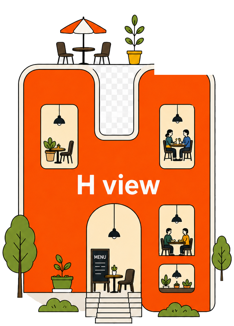 H view